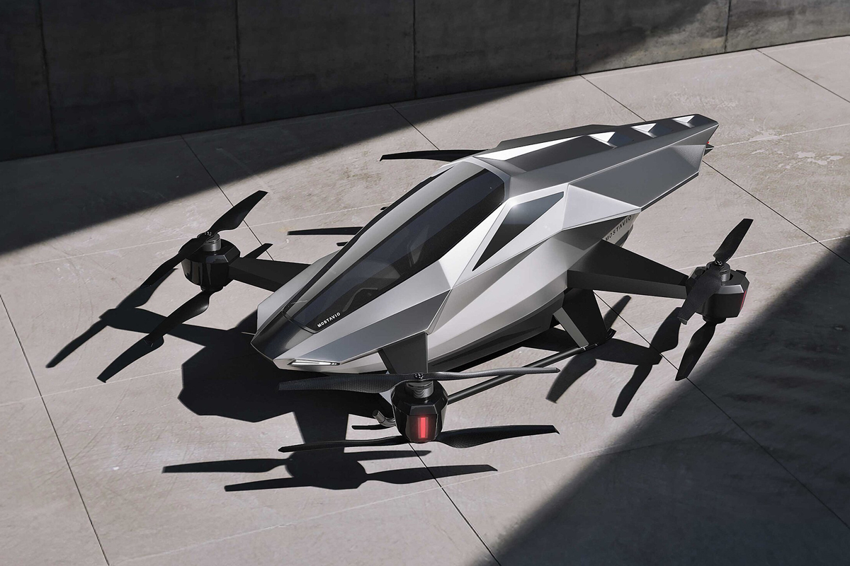MX1 passenger eVTOL concept design multicopter aircraft MX1 passenger eVTOL concept design multicopter aircraft